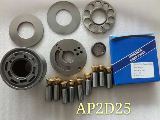 Swing Motor Parts Cylinder Block Valve Plate Piston XKAY-00633 XKAY-00536 For Hyundai R210-7 Excavator